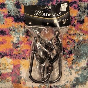 Bed Bath & Beyond Cambria Collection Bronze Holdbacks